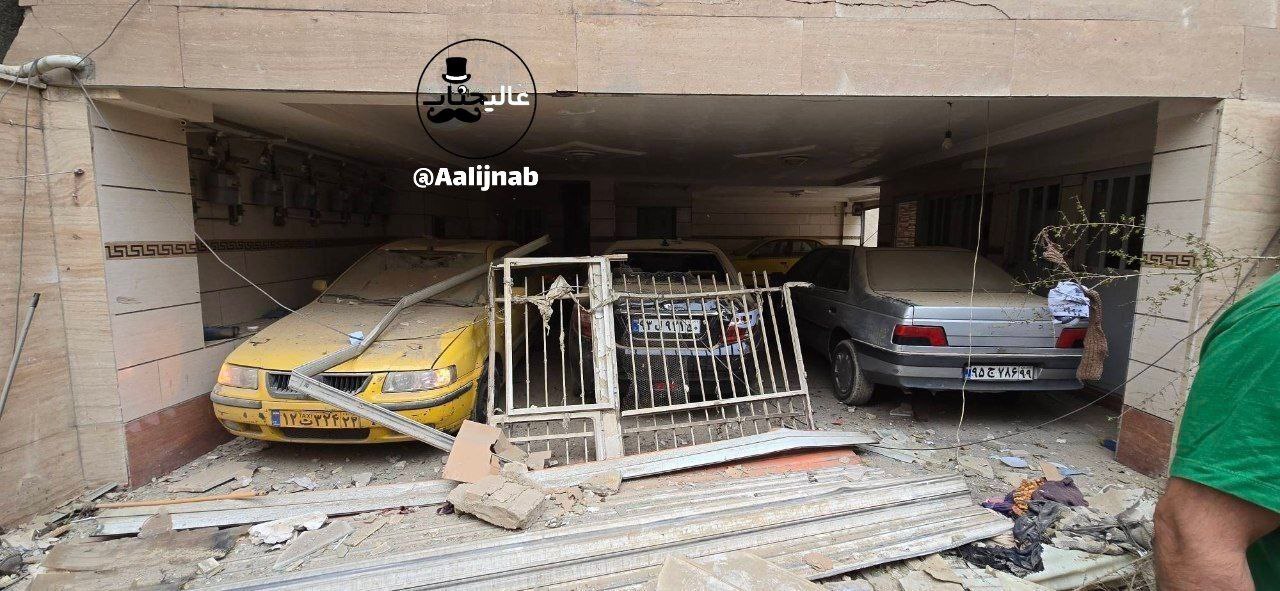 نشت گاز یک منزل مسکونی را منفجر کرد!