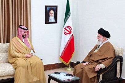 پیام وزیر دفاع عربستان پس از دیدار با رهبر انقلاب