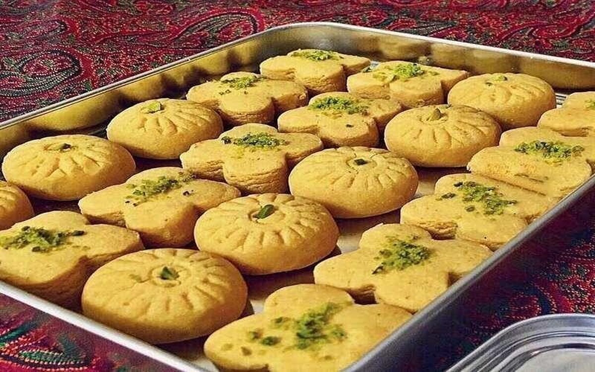 طرز تهیه شیرینی نخودچی خانگی طرز تهیه شیرینی نخودچی خانگی