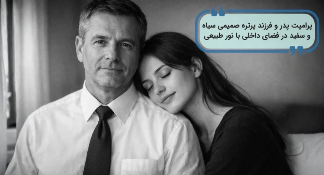 ساخت عکس فرزند و پدری با هوش مصنوعی برای روز پدر ۱۴۰۴ / پرامپت عکس دونفره با پدر ساخت عکس فرزند و پدری با هوش مصنوعی برای روز پدر ۱۴۰۴ / پرامپت عکس دونفره با پدر