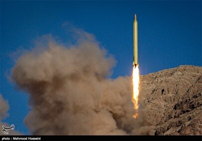 انتشار تصاویری از تست موشک در ایران + فیلم