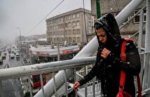 سرمای بی‌سابقه در تهران امروز + عکس