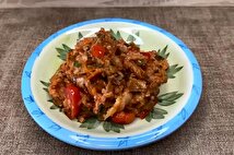 خوراک سریع و خوشمزه بادمجان ایتالیایی با سس سویا+ فیلم