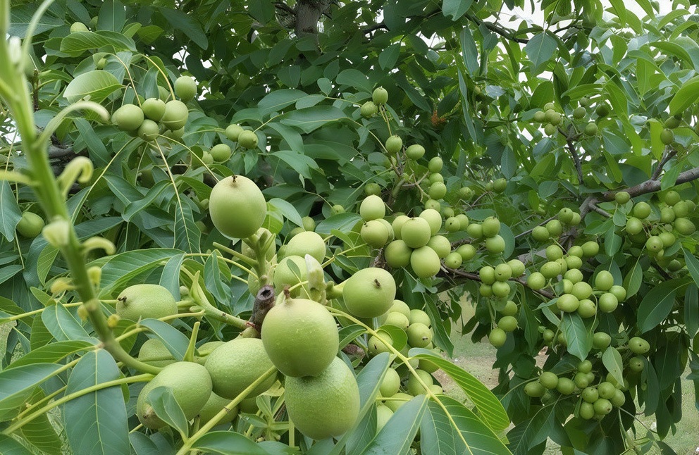 نهال گردو اصلاح شده