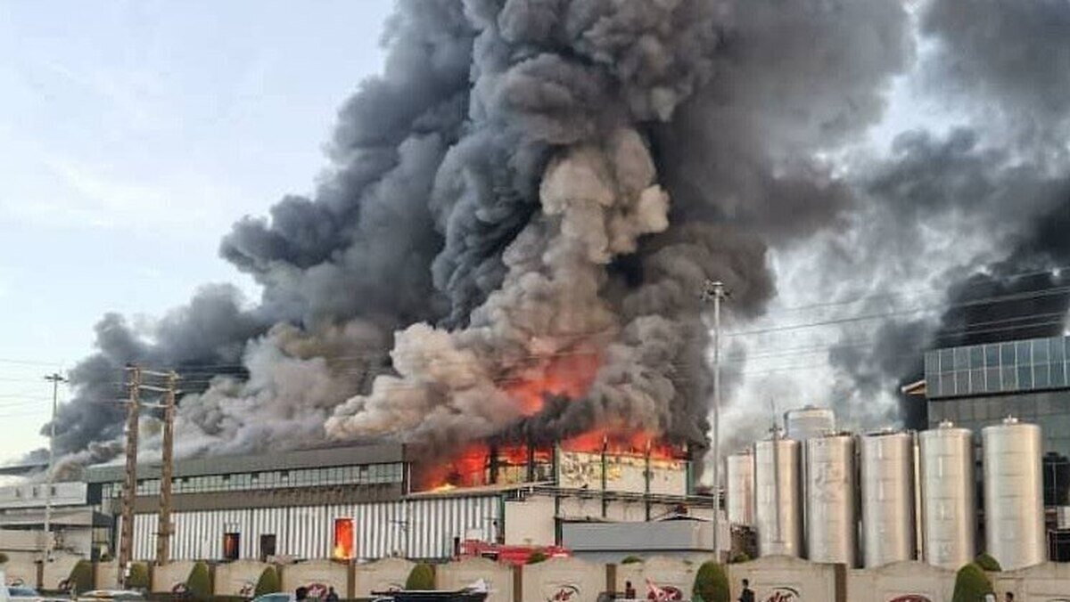جزئیات جدید از آتش سوزی هولناک در کارخانه کاله آمل
