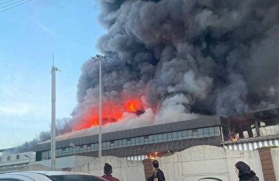 علت آتش‌سوزی در کارخانه کاله آمل مشخص شد + فیلم