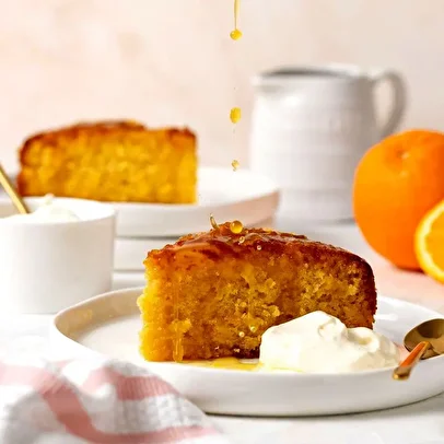 دستور پخت کیک پرتقالی با شربت پرتقال مخصوص مهمانی‌های دوستانه