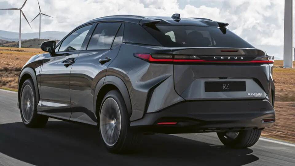 لکسوس RZ 450e ،شاهکار جدید مهندسی + تصاویر