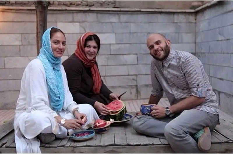ریما رامین فر، مهناز افشار و بابک حمیدیان در یک جمع خودمانی + عکس