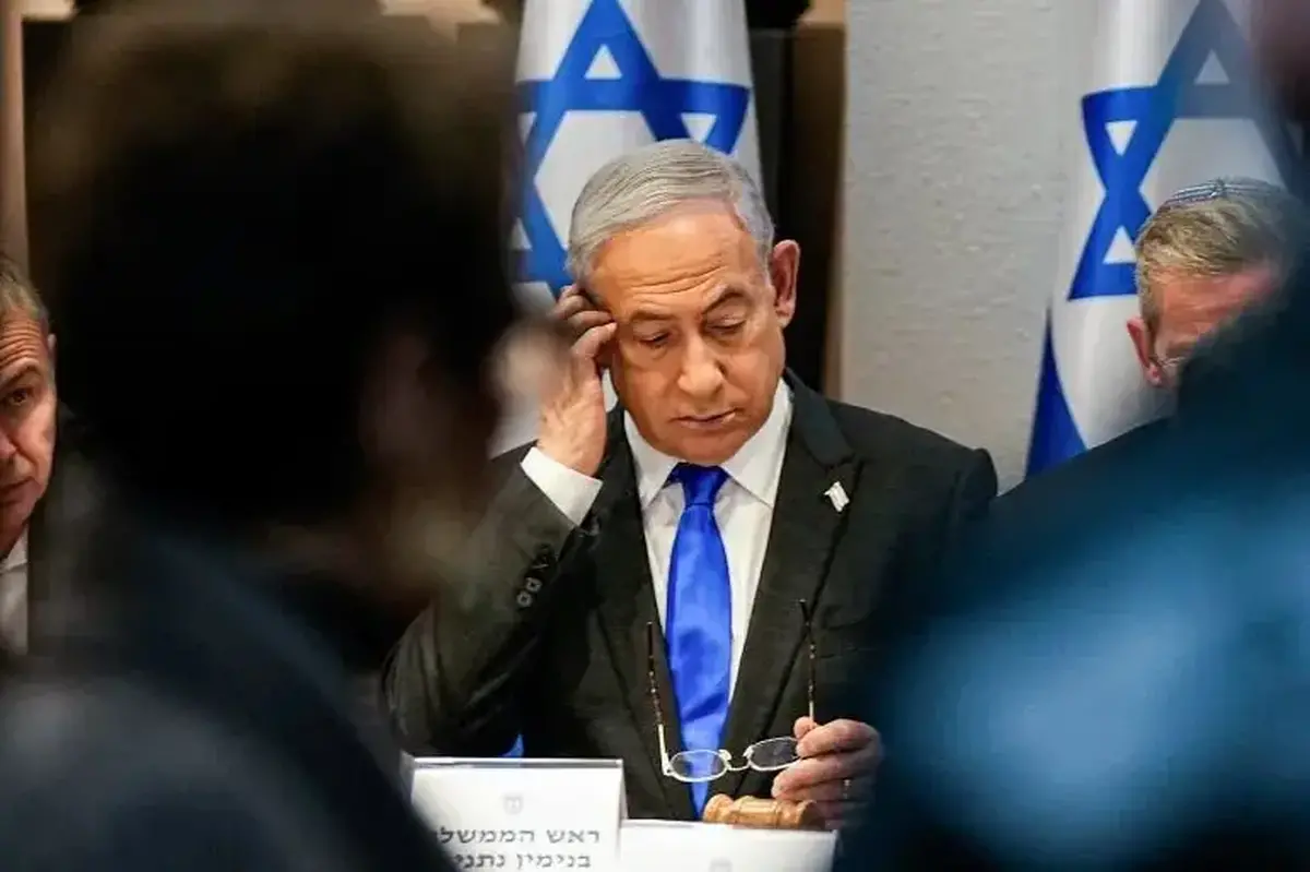 نتانیاهو به پایگاه نظامی نوآتیم رفت