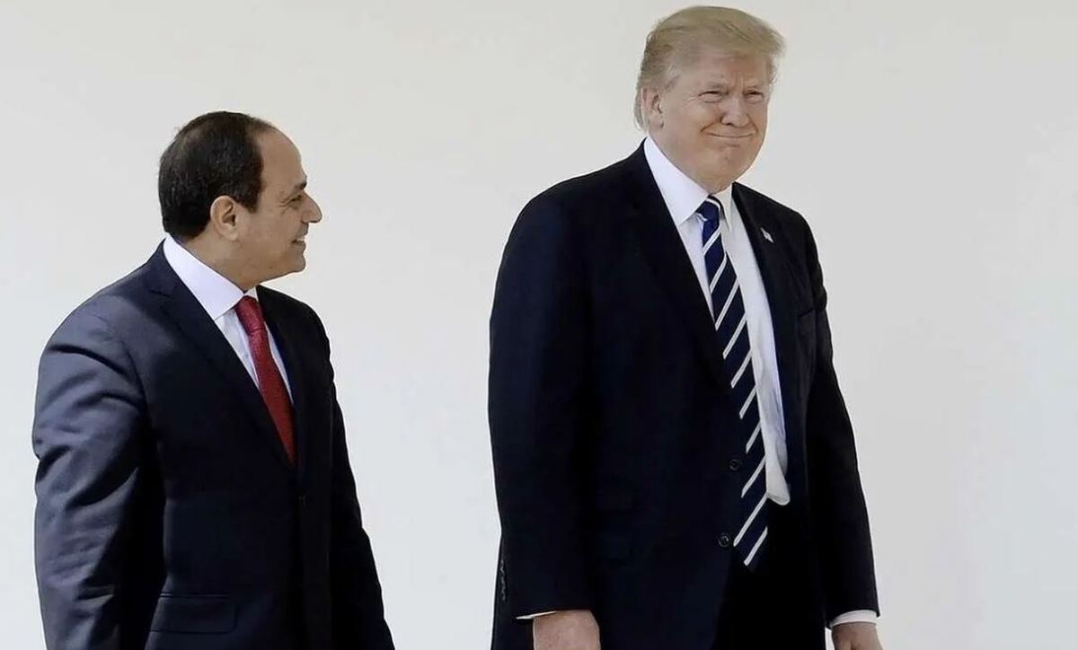 پاسخ السیسی به پیام ترامپ برای میانجی‌گری درباره سد النهضه
