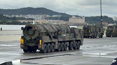 رونمایی از موشک هیونمو-۵ با کلاهک 8 تنی / هیولا آماده پرتاب شد