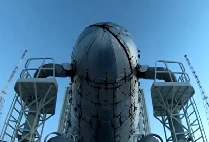 پرتاب ماهواره‌های ایرانی با ماهواره‌بر سایوز+ عکس