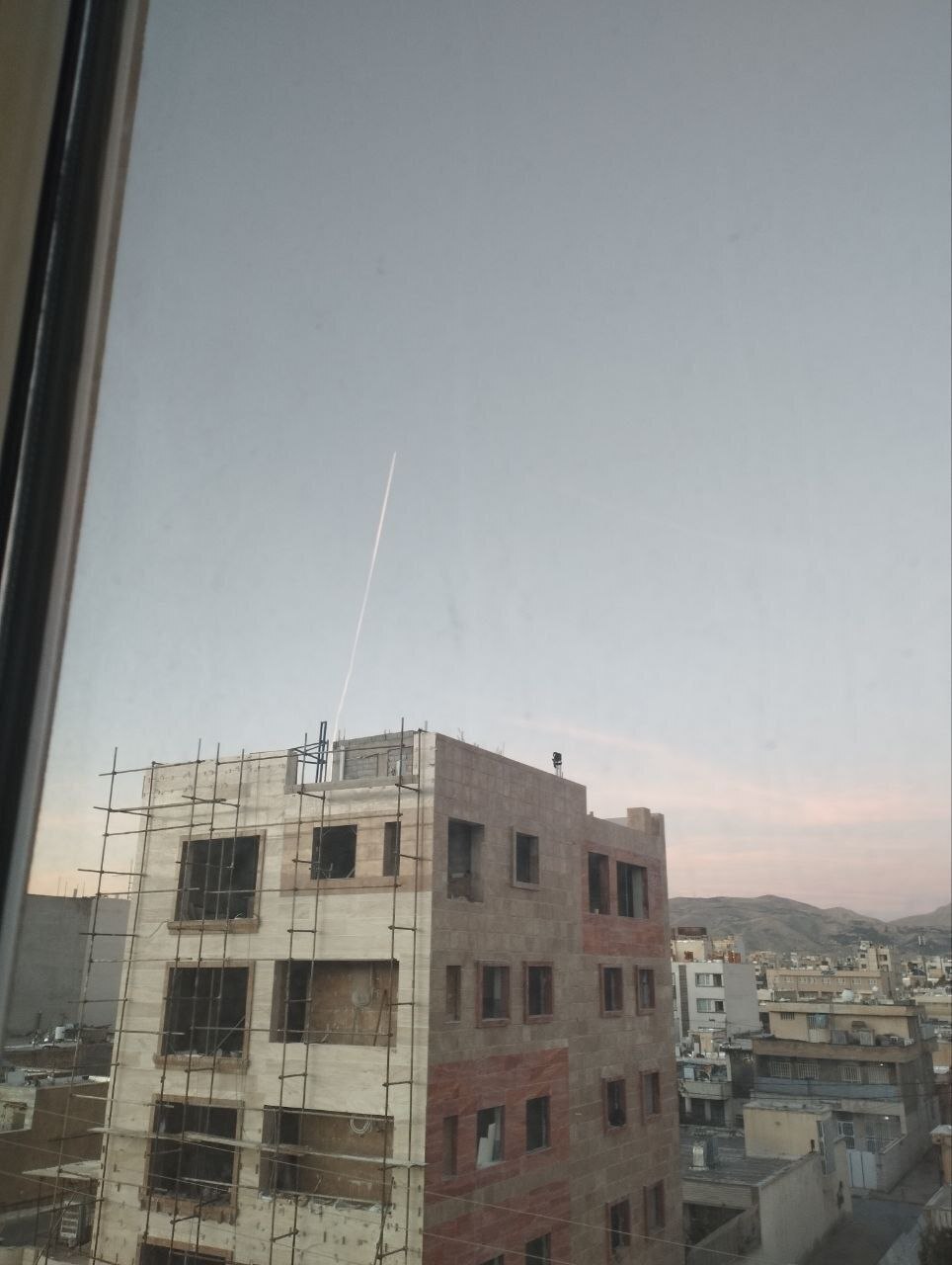 فوری/ آزمایش موشکی شبانه در ایران + عکس