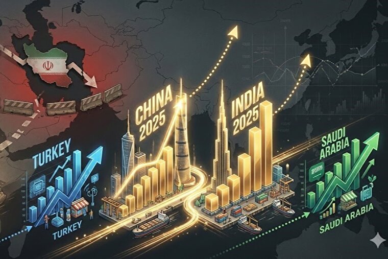 اولین برآورد جهانی از اقتصاد ایران در ۲۰۲۶/ ترکیه و عربستان جلو زدند