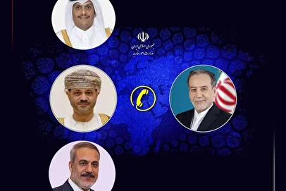 ماجرای گفت‌گوی عراقچی با وزرای خارجه قطر، ترکیه و عمان