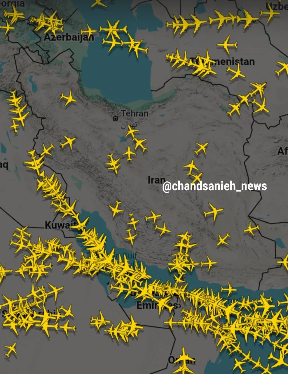 وضعیت پرواز‌های امشب ایران بعد از مذاکرات عمان