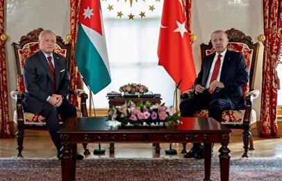 هدیه عجیب پادشاه اردن به اردوغان + فیلم