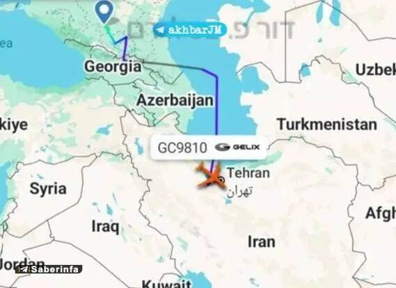 فرود یک هواپیمای باری روسی در فرودگاه تهران/ ماجرا چیست؟ فرود یک هواپیمای باری روسی در فرودگاه تهران/ ماجرا چیست؟