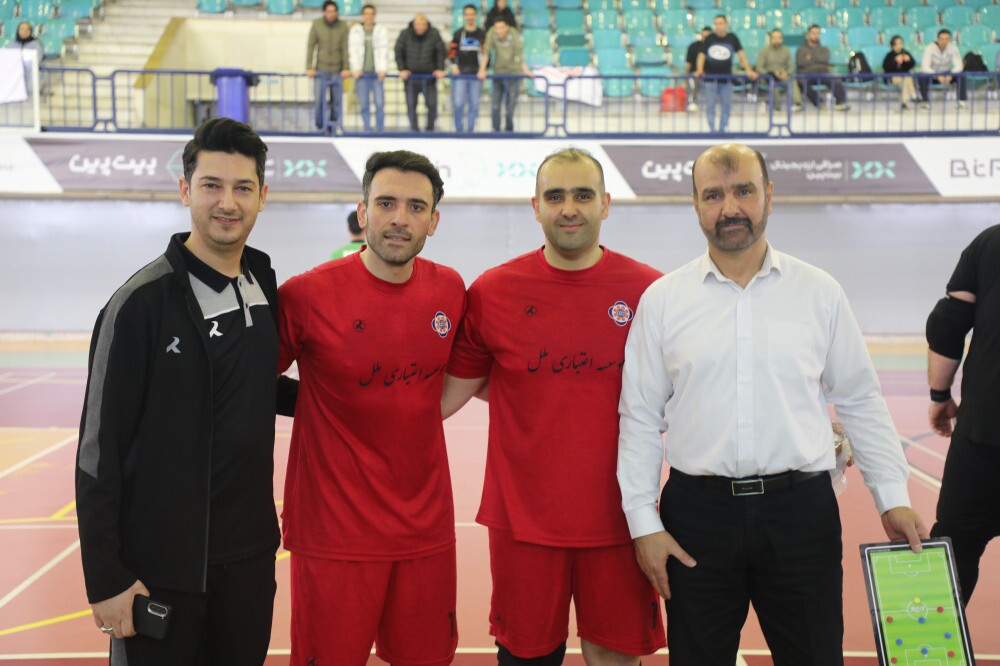 تیم فوتسال موسسه اعتباری ملل قهرمان شد