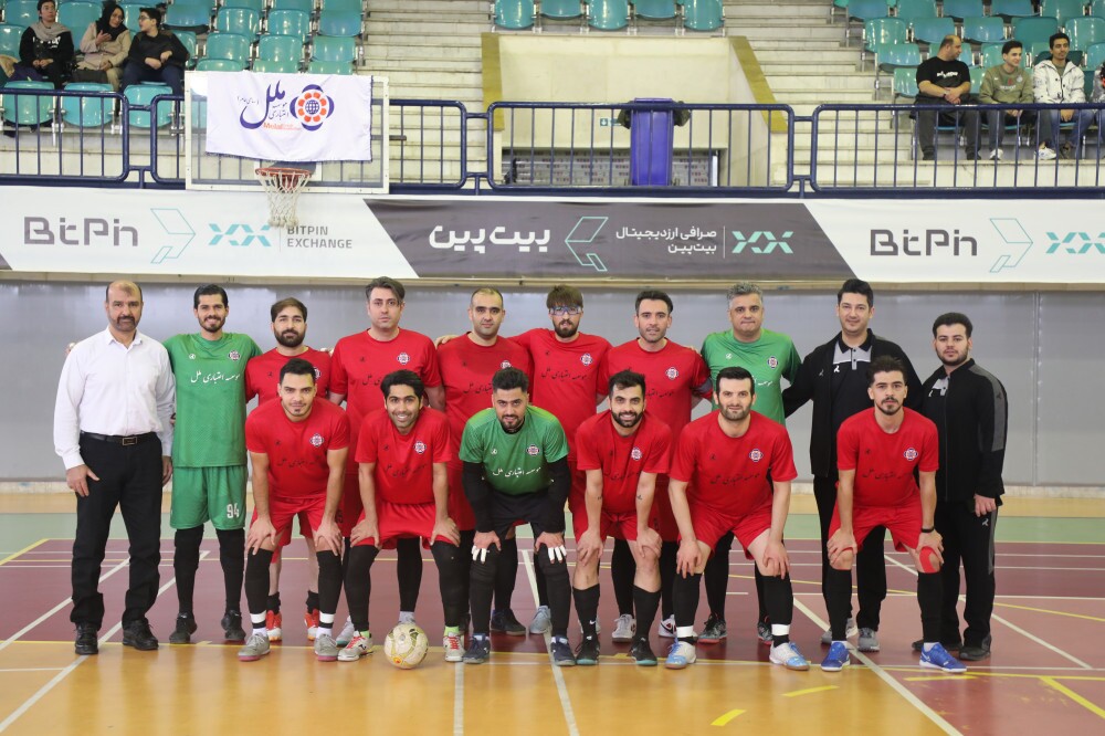 تیم فوتسال موسسه اعتباری ملل قهرمان شد