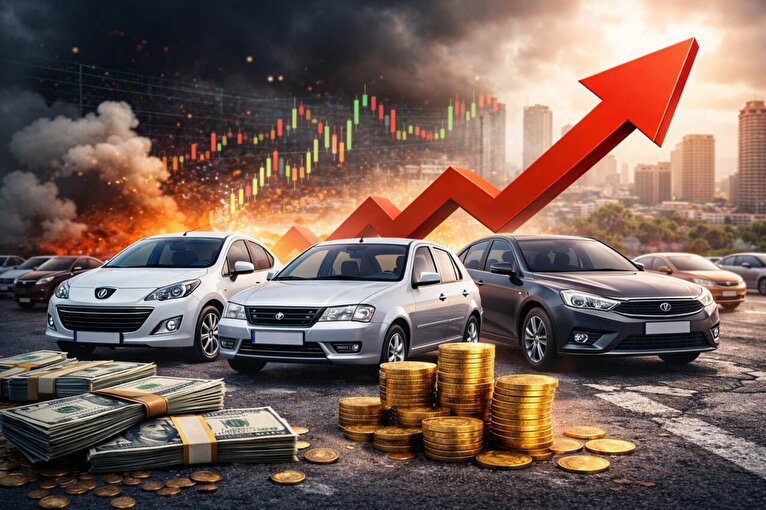 بازار خودرو از کنترل خارج شد/ خودرو چگونه از دلار و تورم سبقت گرفت؟