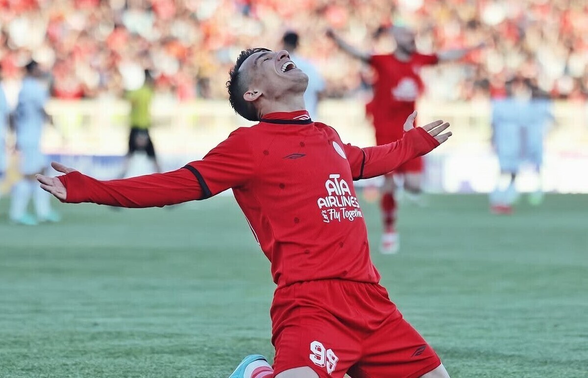 گل دوم تراکتور به الغرافه توسط امیرحسین حسین زاده+ فیلم