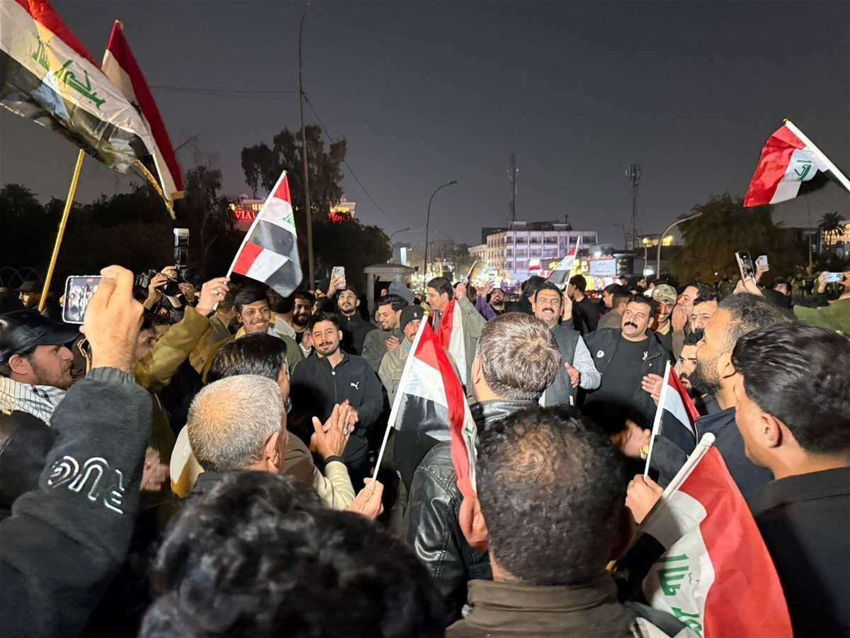 خشم طرفداران نوری مالکی از ترامپ / پرچم آمریکا به آتش کشیده شد