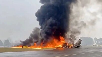 حادثه تلخ در آسمان همدان/ جنگنده ارتش سقوط کرد