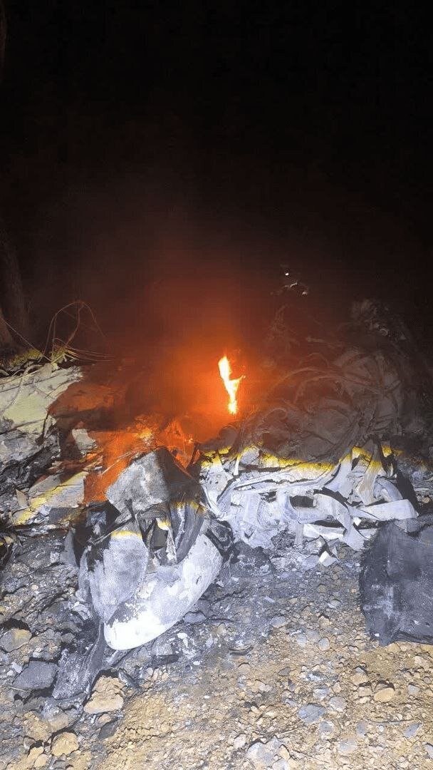 اولین تصاویر از پهپاد سرنگون شده اسرائیل در خرم آباد