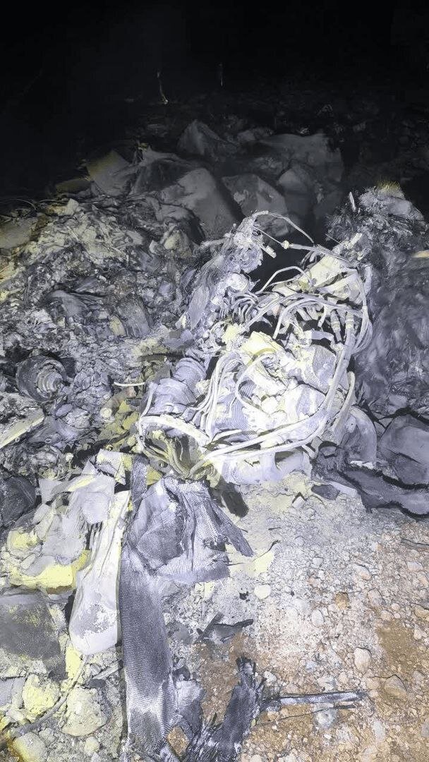 اولین تصاویر از پهپاد سرنگون شده اسرائیل در خرم آباد