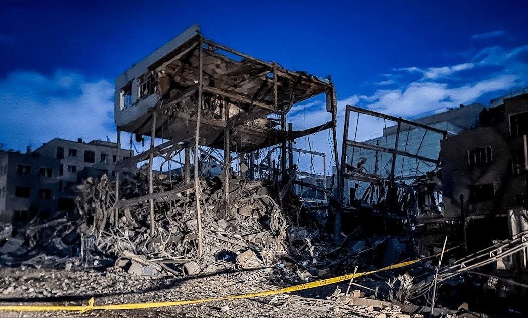 تصاویری هولناک از حملات آمریکا به کلانتری عباس آباد