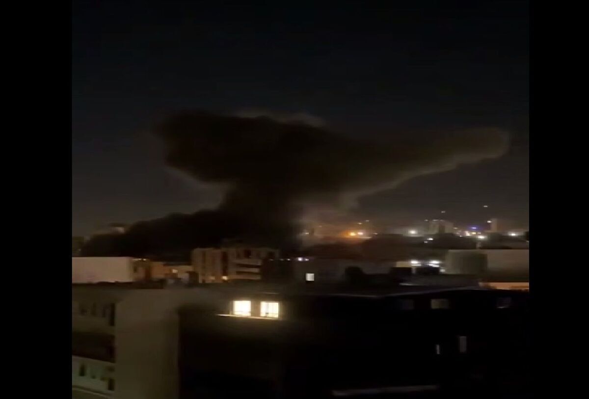 حمله به ساختمان‌های مسکونی و یک درمانگاه در میدان شهدا تهران + فیلم