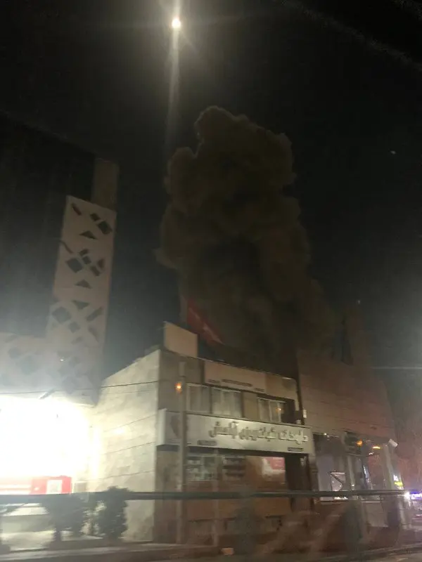 فوری/ حمله دوباره اسرائیل دقایقی قبل به صداوسیما