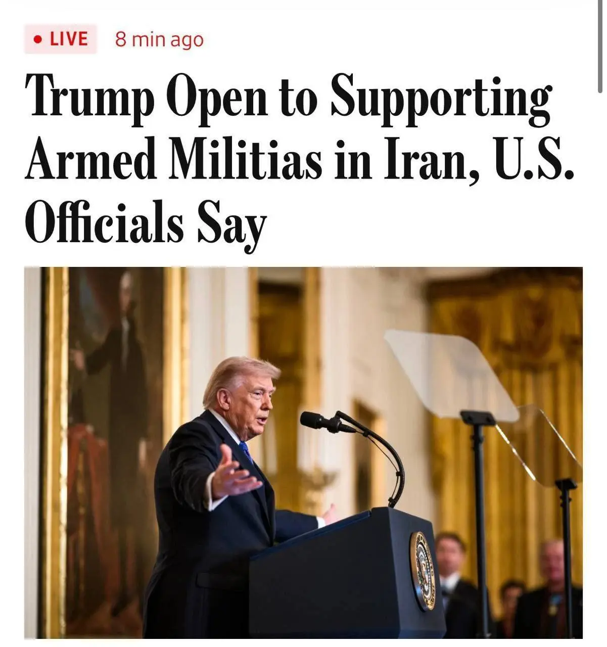 حرکت بعدی ترامپ برای ایران مشخص شد