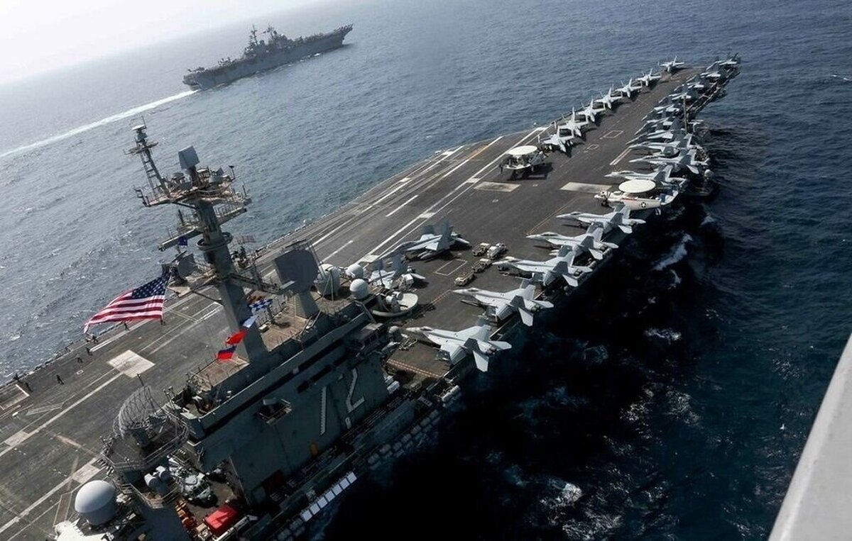 خبر فوری صداوسیما درباره حمله سپاه به ناو هواپیمابر آبراهام لینکلن + فیلم