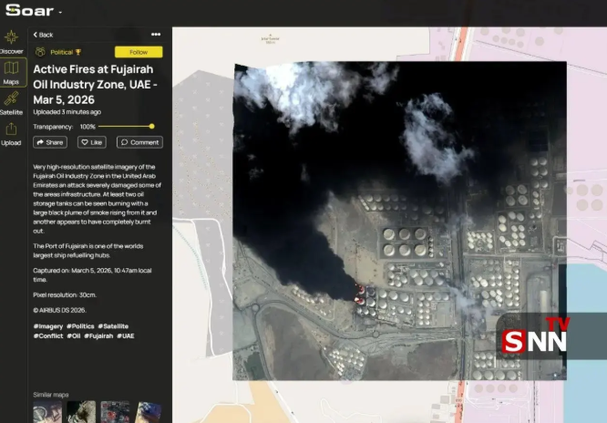فوری/ حمله ایران به مخازن نفتی امارات + عکس