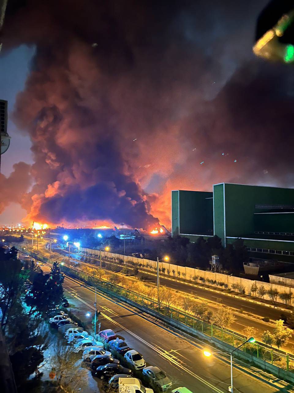 فوری/ انفجارهای شدید در چند نقطه تهران + عکس