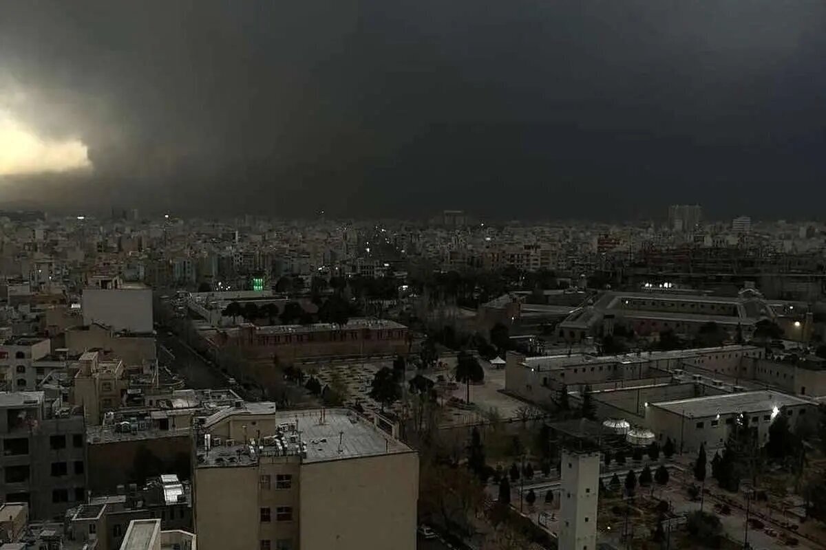 آلودگی هوا بعد از حمله موشکی/ تهران کی نفس می‌کشد؟