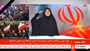 سلام نظامی مجری زن شبکه خبر در بیعت با آیت‌الله مجتبی خامنه‌ای + فیلم