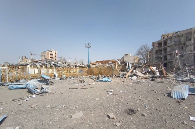 تخریب ۲ سالن دیگر کشتی در تهران در حملات امروز