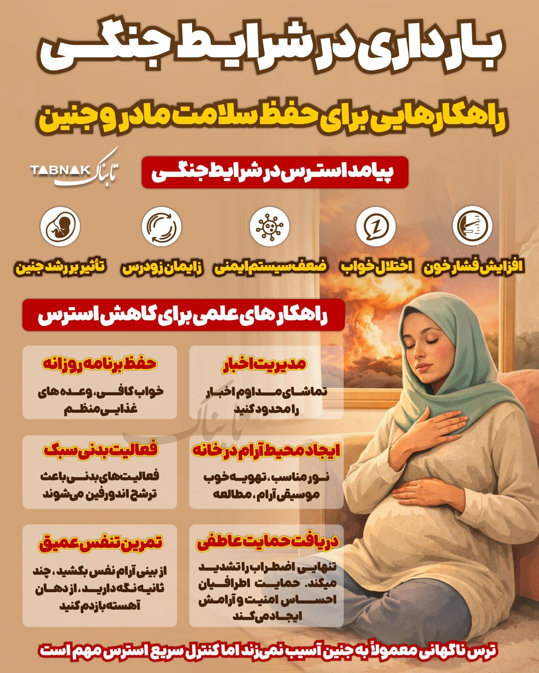 بارداری در جنگ