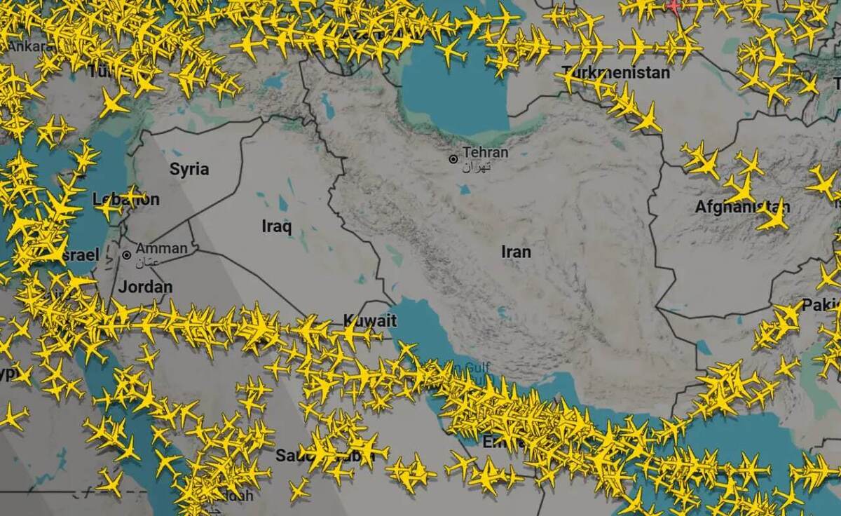 فوری / فضای هوایی کل کشور بسته شد