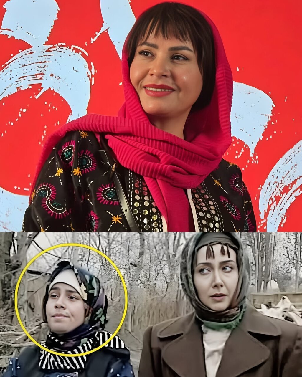 چهره جدید بازیگر پس از باران همه را متعجب کرد