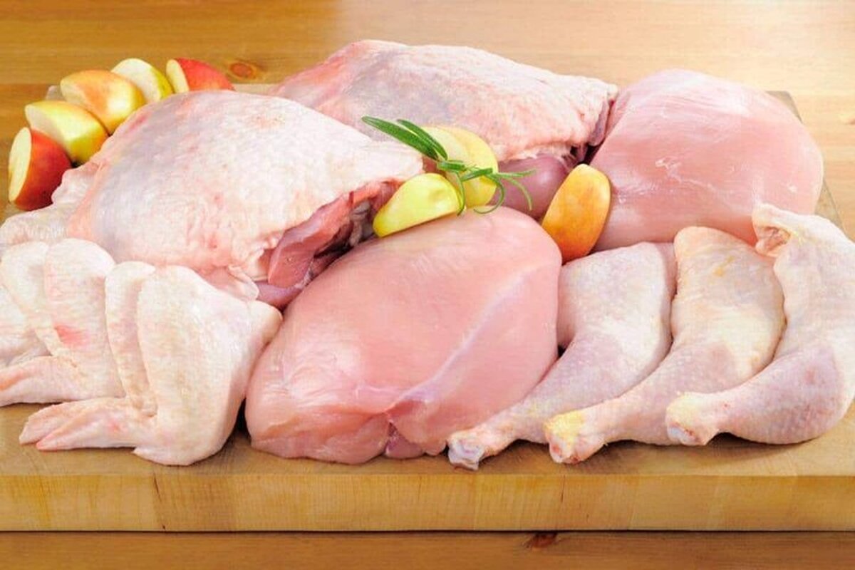  قیمت گوشت مرغ امروز ۱۸ اردیبهشت ۱۴۰۴ / مرغ سبز کامل کیلویی چند؟ 