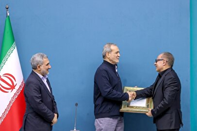 غیبت معنادار ظریف در مهمانی پزشکیان + عکس