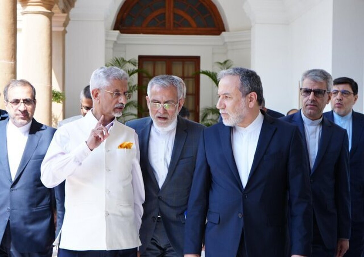  پیام وزیر خارجه هند پس از دیدار عراقچی 