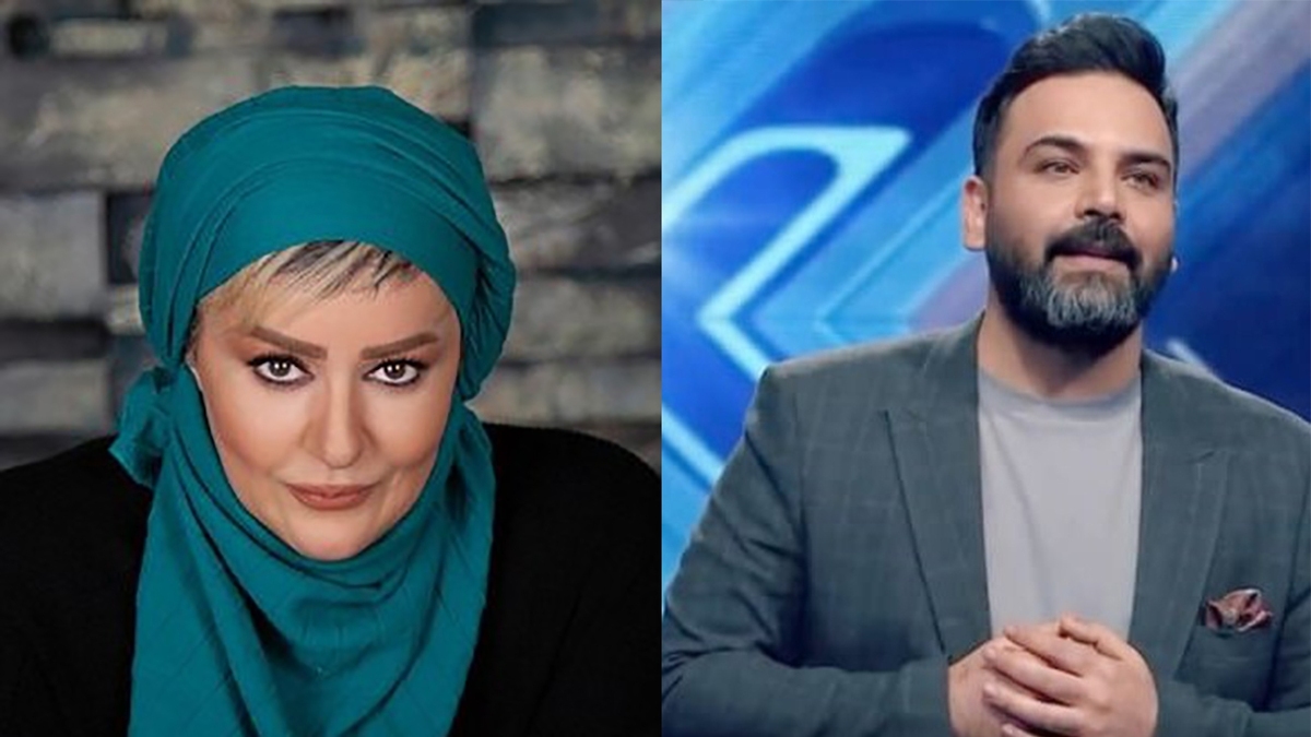 شوخی زشت علیخانی با نعیمه نظام‌دوست + فیلم
