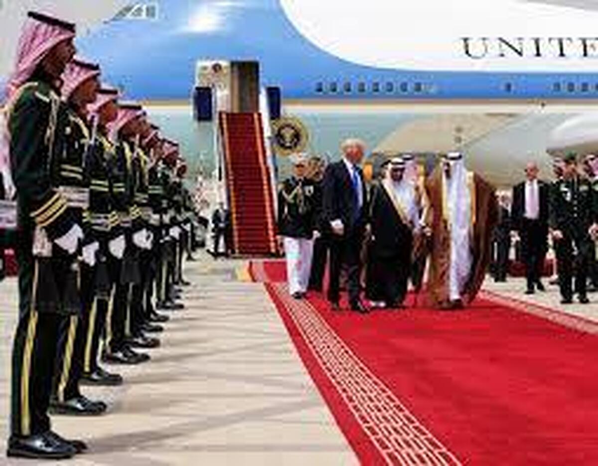  تفاوت استقبال بن سلمان از ترامپ و بایدن+ عکس 