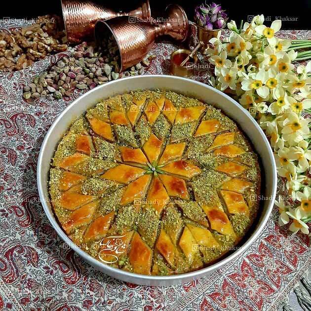طرز تهیه باقلوا یزدی؛ سنتی و اصیل